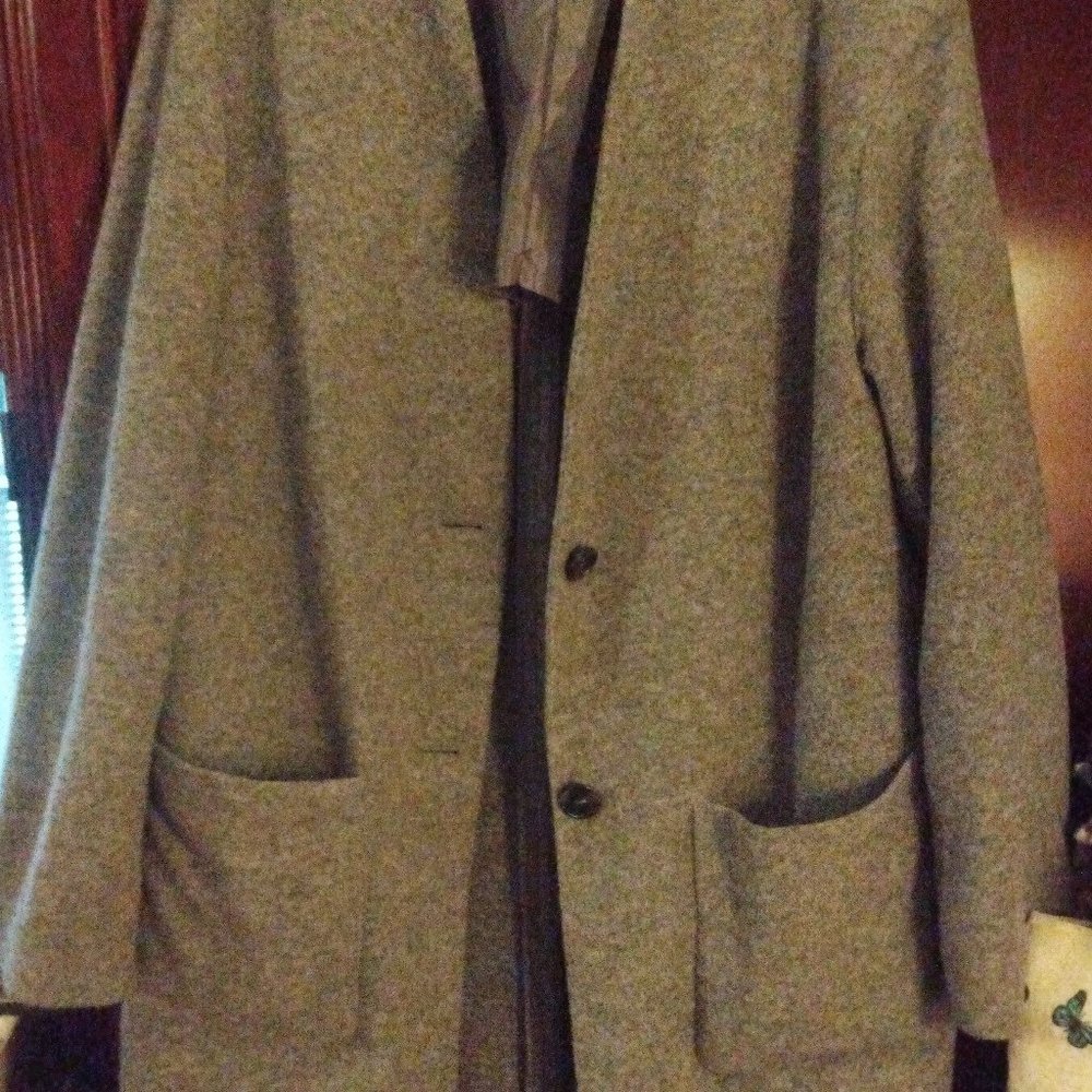 Uniqlo Grey wool coat